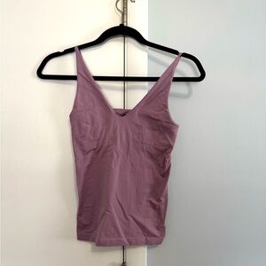 Free people. Lavender Women's Tank top. Size medium/large. Buttery soft